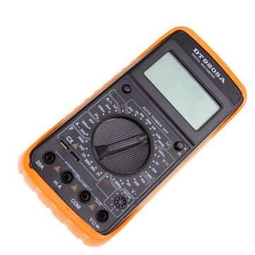 DT9205A Handheld Lcd Display Digital Multi Meters DMM with AC/DC Amp Volt Resistance Capacitance Tes