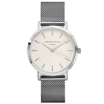 ROSEFIELD 726 Stainless Steel Strap Women Quartz Watch (COLOR: SILVER)