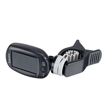 SWIFF A3-CS Rotatable Clip-on Tuner LCD Colorful Display Supports Vibration & Microphone Tuning for