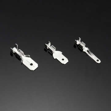 270Pcs Male Female Spade Wire Crimp Quick Connectors Wiring Terminals 2.8mm 4.8mm 6.3mm