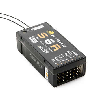 FrSky S6R 2.4G 6CH ACCST Receiver With 3-Axis Stabilization And Smart Port Telemetry for RC Airplane