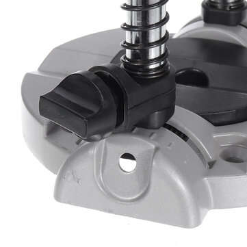 45-90 Degree Angle Drill Guide Attachment with Chuck Drill Holder Stand Drilling Guide for Electric