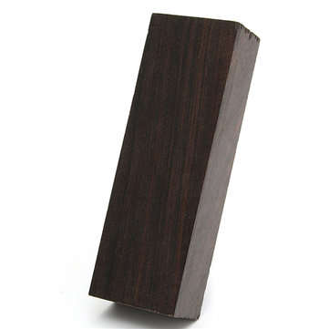 12x4x2.5cm Black Ebony Lumber Original Wood Timber Handle Plate