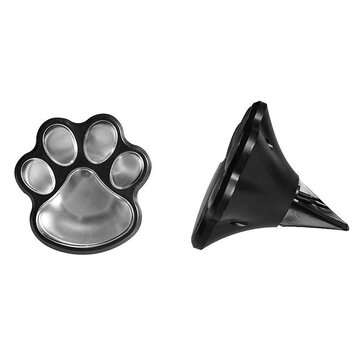 LED Cat Claw Print Solar Lawn Lights Dog Cat Puppy Animal Garden Lights Lamp for Pathway Lawn Yard O