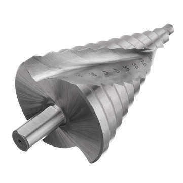 6-60mm HSS 4341 Step Drill Bit Hight Steel Speed 12 Steps Straight Flute Step Drill