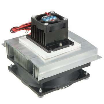 Geekcreit TEC1-12705 Thermoelectric Peltier Refrigeration Cooling System Equipment Kit Cooler Fan