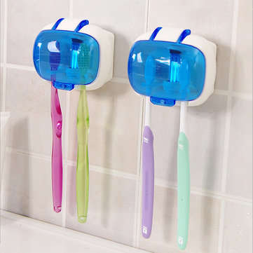 Toothbrush Sterilizer Wall Mounted UV Lamp Sterilization Storage Box Anti-bacteria Ultraviolet Tooth