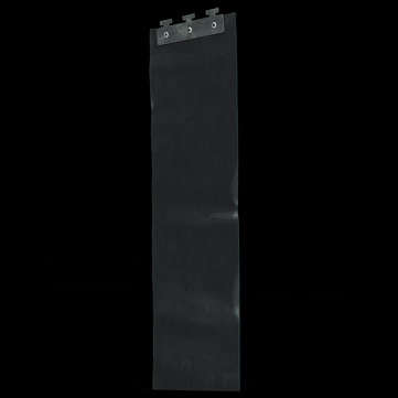 200*18*0.1cm PVC Plastic Strip Curtains Freezer Room Door Strip Kit Hanging Rail