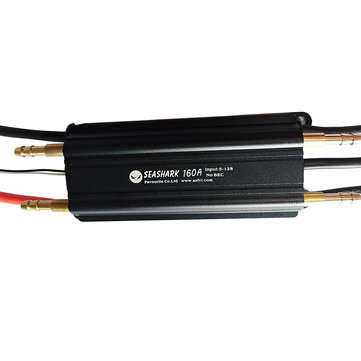 FVT RC Boat Parts 5-12s 160A Brushless ESC Without BEC For RC Models