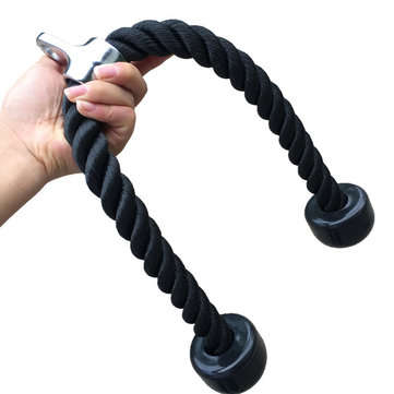 Tricep Abdominal Crunches Rope Pull Down Muscle Body Building Pull Rope Gym Fitness Exercise Tools
