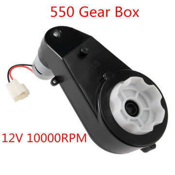 URUAV 390/550 12V/6V 10000-23000 RPM Electric Motor with Gearbox High Spee... (TYPE: 55012V10000RPM)