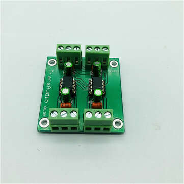 DRV134PA Dual-channel Single-ended to Balanced Finished Board