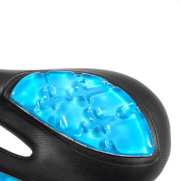 BIKIGHT Silicone Waterproof Breathable Double Spring Shock absorption Bike Saddles Universal Bicycle