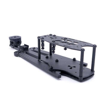 Tricopter LR 267 / 286mm 8 inch 3 Axis Y Type Pure Carbon Fiber Frame with 5mm Arm for RC FPV racing