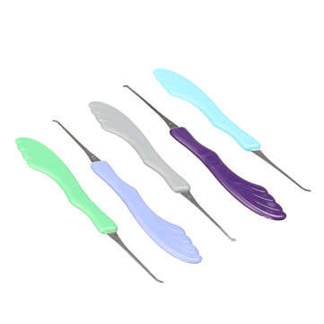 7 pieces of Lock Break Key Extractor Removal Hook Needle Lock Pick Locksmith Tool Kit
