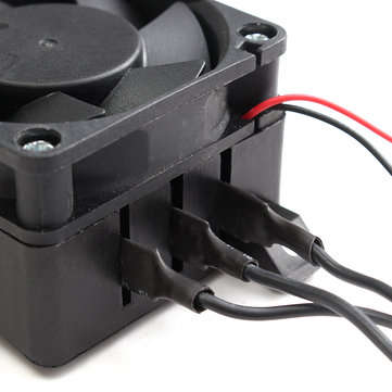 150W 12V DC PTC Fan Heater Constant Temperature With Connection Cable