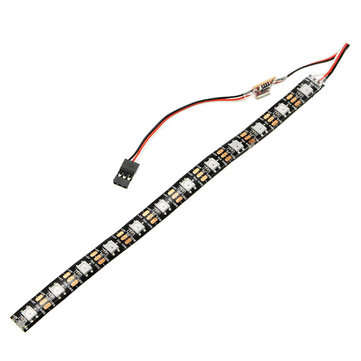 WS2812 5V Colorful Highlight LED Night Light Strip Remote Control Switch Ten Modes (LENGTH: 50CM)
