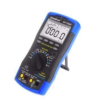 HoldPeak HP-770HD Autorange Digital Multimeter True RMS AC/DC Voltage Frequency Electrical Tester