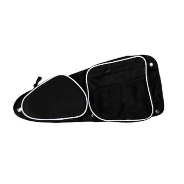 Motorcycle Side Door Storage Bags Knee Pad For Polaris RZR XP 1000 900XC S900 201... (COLOR.: WHITE)