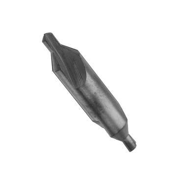 Drillpro 6pcs 1/1.5/2/2.5/3/5mm Nitride Center Drills 60 Degree HSS Countersink Drill