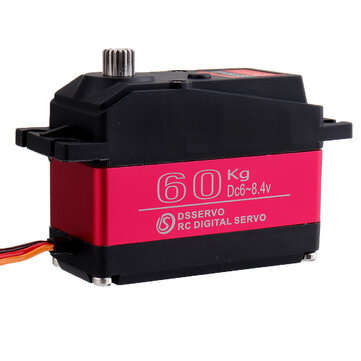 DSSERVO DS5160 HV 60kg 180/270 18T Metal Gear Digital Servo For 1/5 Redcat HPI... (TYPE4: 270)