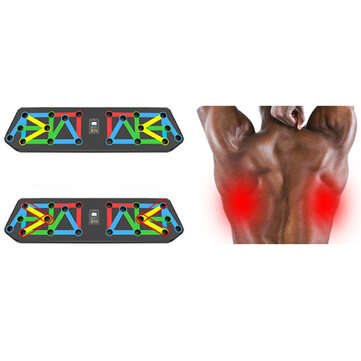 KALOAD 13-in-1 Electronic Counting Push-up Stands Support Board  Protable Multifunction Abdominal Mu