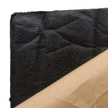 30x50cm Sound Proofing Deadening Mat Aluminum Foil Foam Anti Flame Retardant 7mm