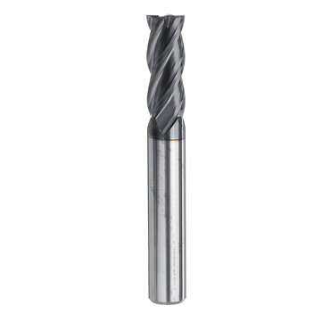 7pcs 1-8mm Milling Cutter Solid Carbide Straight End Mill 4 Flutes Milling Cutter