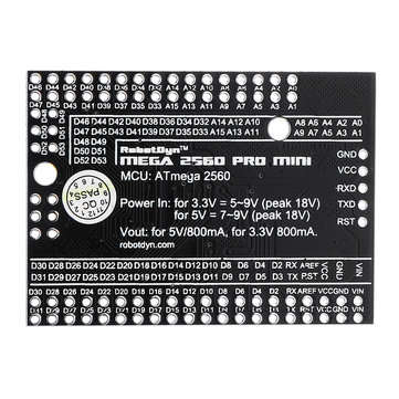 Mega2560 PRO MINI Module 5V ATmega2560-16AU Development Board Robotdyn for Arduino - products that w