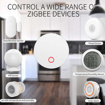 RSH-GW001 Smart Tuya ZigBee3.0 Hub Gateway Smart Home Bridge Smart Life APP Wireless Remote Controll