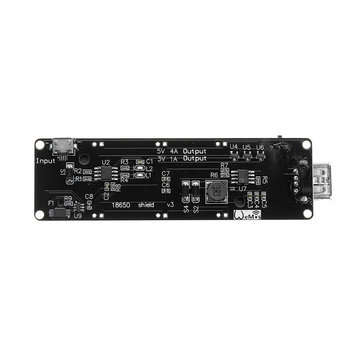ESP32 ESP32S 0.5A Micro USB Charger Board 18650 Battery Charging Shield Wemos With Cable
