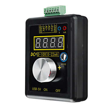 SG002 Digital 4-20mA 0-10V Voltage Signal Generator 0-20mA Current Transmitt... (BATTERY: NOBATTERY)