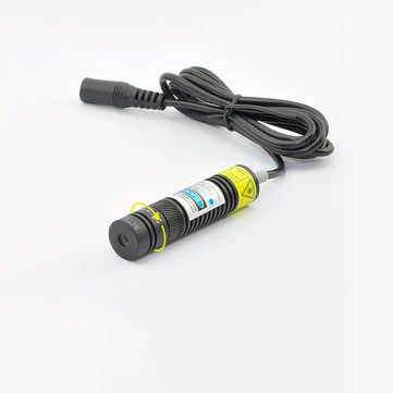 MTOLASER 80mW 405nm Blue-violet Cross Laser Module Generator Variable Focus Industrial Marking Posit