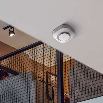 Fire Alarm Detector Independent Photoelectric Smoke Sensor Remote Alert Work with HOSA HAMA