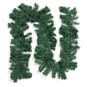 2.7m Christmas Tree Wreath Door Hanging Garland Window Ornament Xmas Party Decor ... (TYPE: GARLAND)