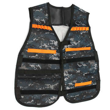 WORKER Tactical Vest Jacket For NERF N-Strike Elite Toys