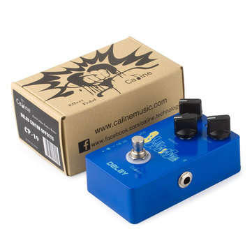 Caline CP-19 Blue Ocean Delay Guitar Effects Pedal True Bypass 25ms-600ms Delay Time