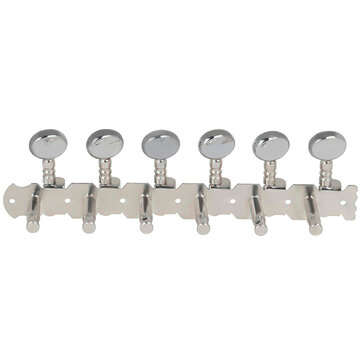 Silver+Gold Guitar String Tuning Pegs Tuners Machine Heads Guitar Parts