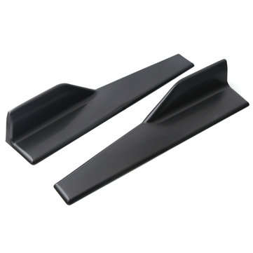45cm Car Black Side Skirts Rocker Spiltters Winglet Wings Decorations for BMW E90 E91 E92 E93 E46 F8