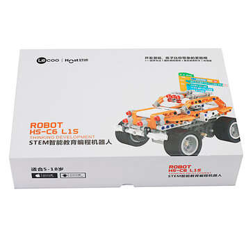 XIAO R DIY Programmable RC Robot Kit APP/Stick Control STEAM Educational Kit Compatible with Lego