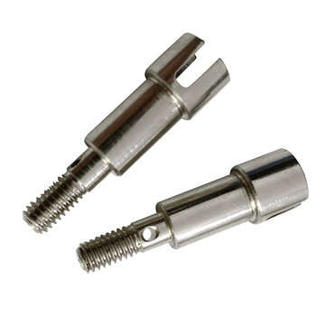 2PCS Xinlehong Q901 Q902 Q903 1/16 RC Spare Metal Rear Drive Cup QWJ02 Car Vehicles Model Parts