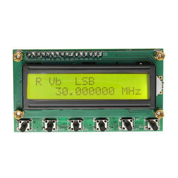 DDS Signal Generator AD9850 6 Bands 0~55MHz Digital Shortwave Radio