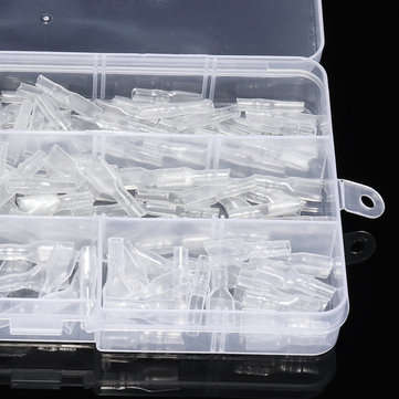 270Pcs Male Female Spade Wire Crimp Quick Connectors Wiring Terminals 2.8mm 4.8mm 6.3mm
