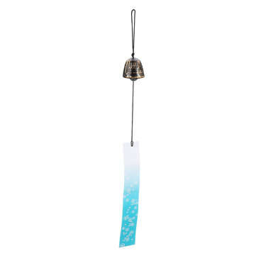 Multicolors Temple Bell Japanese Wind Chimes Hang Sound Clapper Home Garden Decor (COLOR.: BRONZE)
