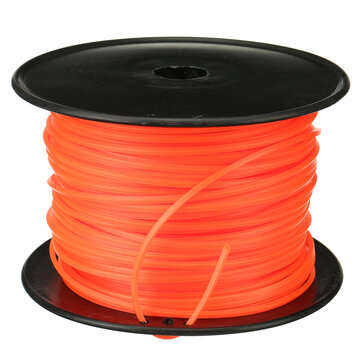 2.7mm 30m/50m/100m/215m Heavy Duty Nylon Square Trimmer Line Brushcutter Rope (SIZE: 30M)