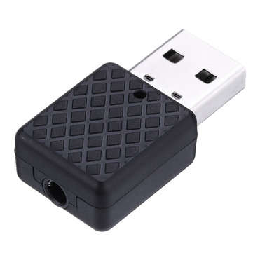 Wireless USB bluetooth 5.0 Receiver Transmitter Dongle Adapter 3.5mm AUX for PC Computer TV Car Musi