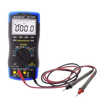 HoldPeak HP-770HD Autorange Digital Multimeter True RMS AC/DC Voltage Frequency Electrical Tester