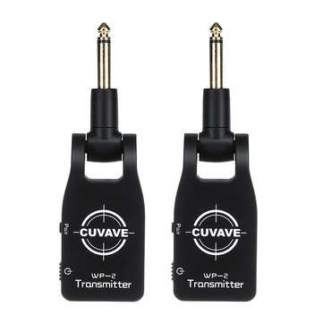 CUVAVE WP-2 Wireless Audio Transmission System Transmitter Receiver with 280 Rotatable 1/4" Plug B