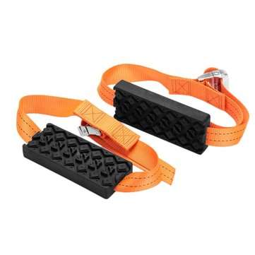 2pcs Tire Chain Belt Tire Mud Chain Hard Wearing Snow Chain