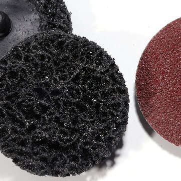 60pcs 2 Inch 50mm Sanding Discs Roll Lock Surface Sanding Discs Pad Polishing Sandpaper Quick Change
